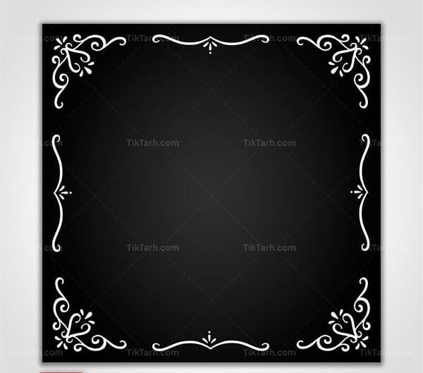 عکس خام مشکی برای نوشتن