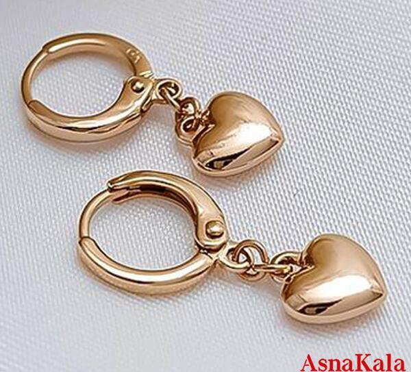 عکس گوشواره حلقه ای مشکی