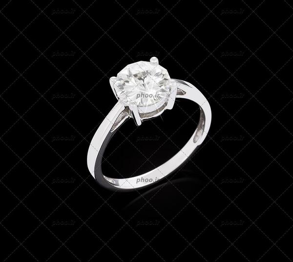 عکس انگشتر حلقه ای مشکی
