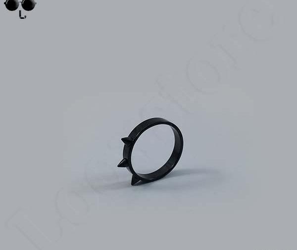 عکس انگشتر حلقه ای مشکی
