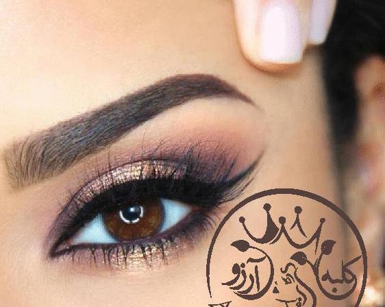 عکس سایه چشم مشکی دخترانه