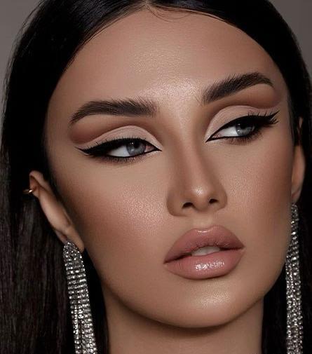 عکس سایه چشم مشکی دخترانه