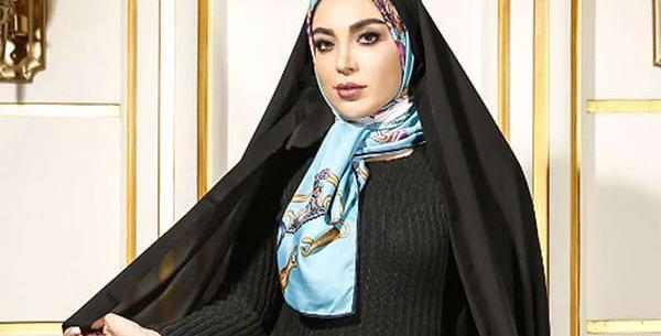 عکس چادر مشکی کمری