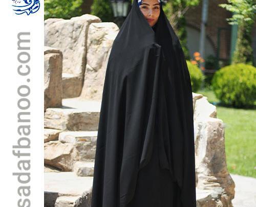 عکس چادر مشکی کمری