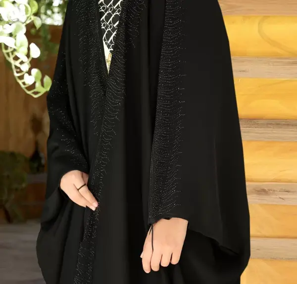 عکس چادر مشکی کمری