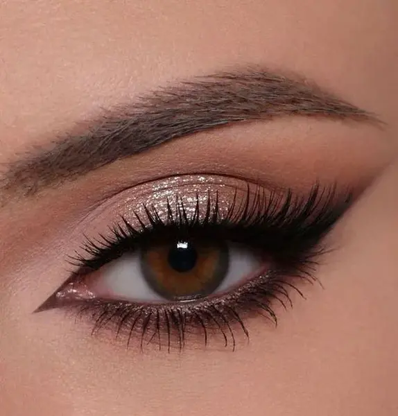 عکس آرایش چشم مشکی دخترانه