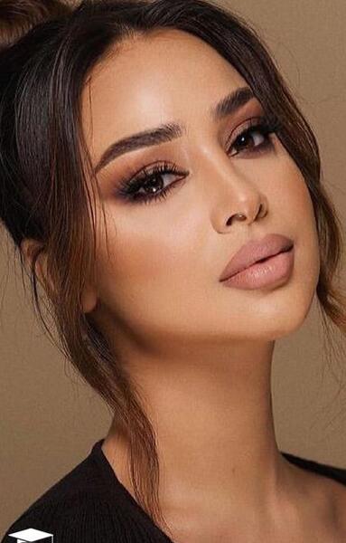 عکس آرایش چشم مشکی دخترانه