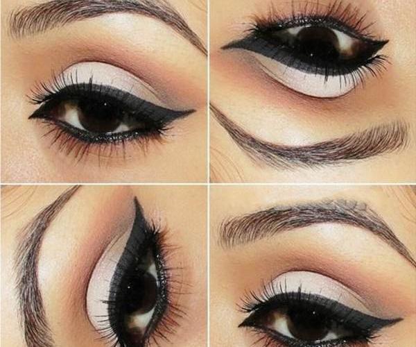 عکس آرایش چشم مشکی دخترانه