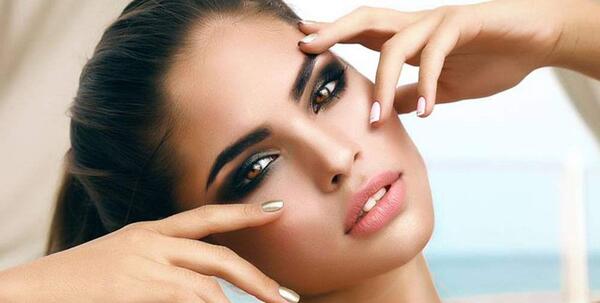 عکس آرایش چشم مشکی دخترانه