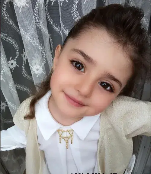 عکس دختر بچه خوشگل چشم مشکی