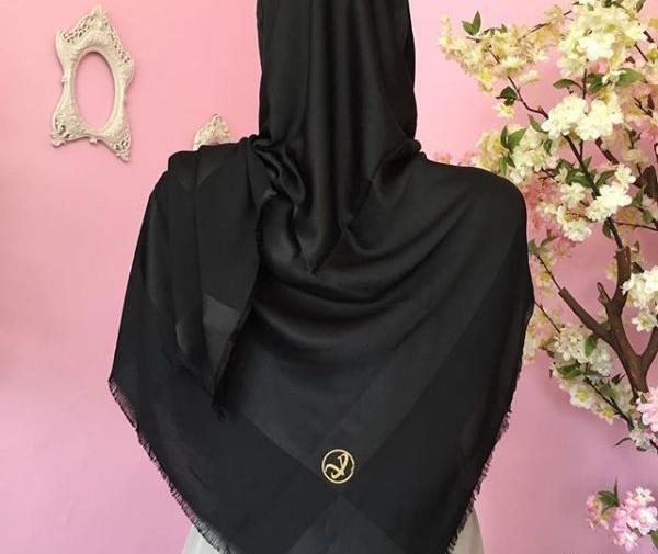 عکس روسری مشکی جدید