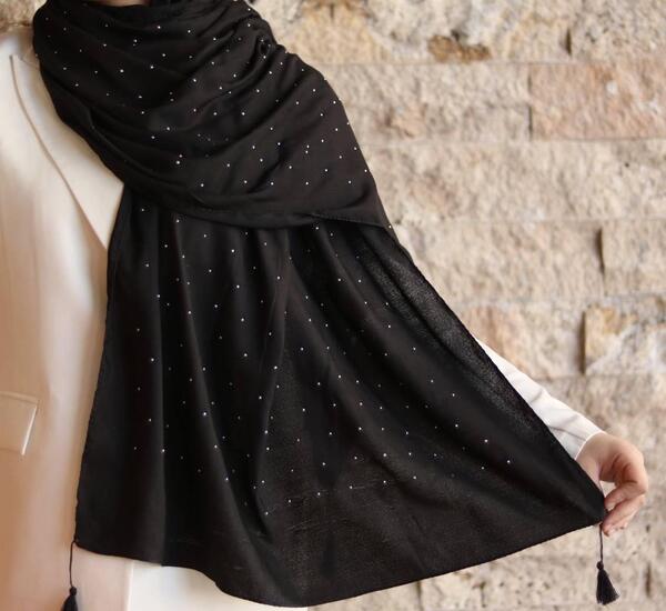 عکس روسری مشکی جدید
