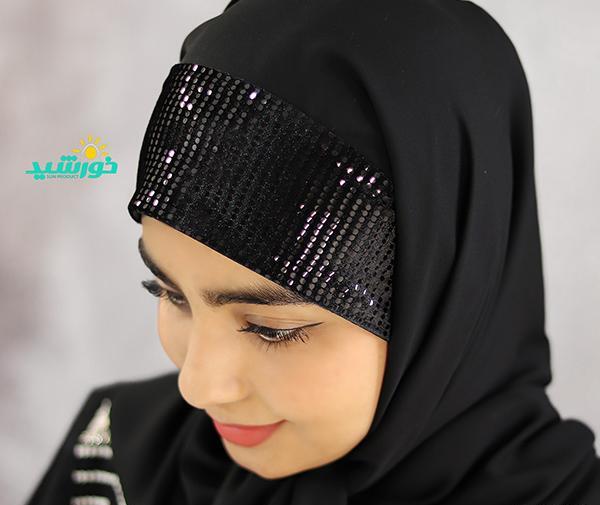 عکس روسری مشکی جدید
