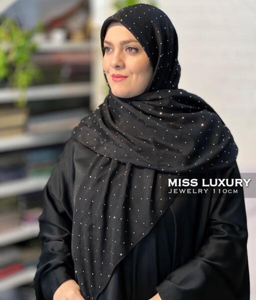 عکس روسری مشکی جدید
