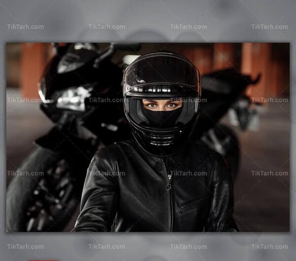 عکس موتور سوار خفن