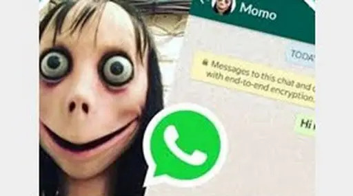 عکس زنگ زدن مومو در واتساپ