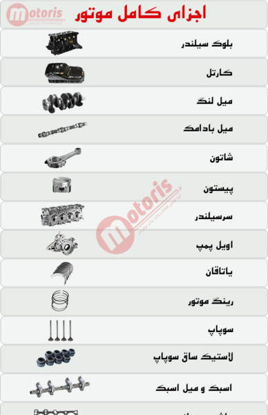 عکس موتور پراید انژکتور