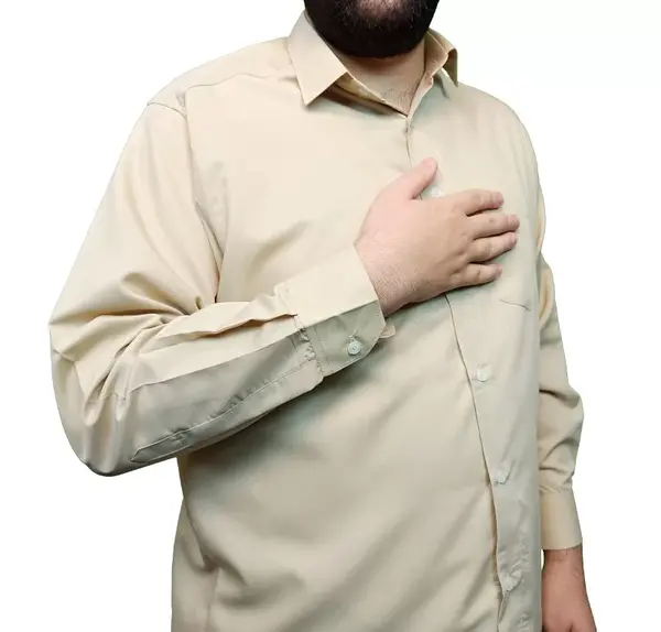 عکس یقه پیراهن مردانه