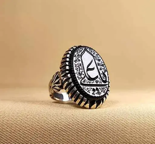 عکس انگشتر مردانه مذهبی