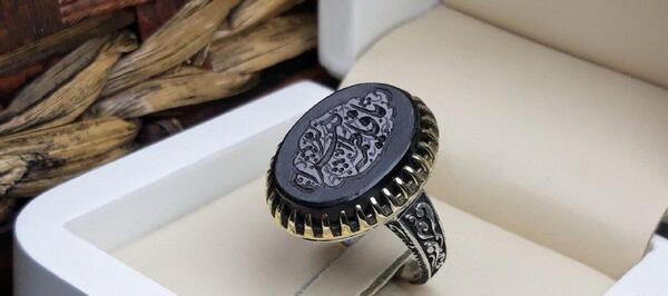 عکس انگشتر مردانه مذهبی