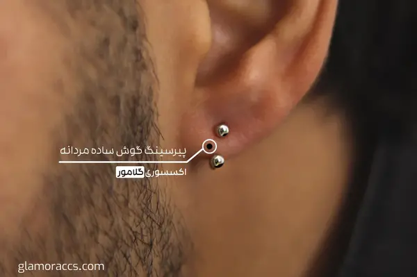 عکس گوشواره مگنتی مردانه
