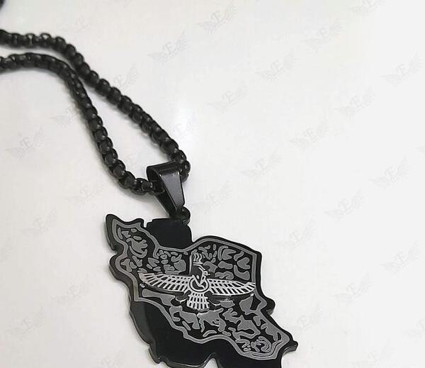 عکس گردنبند مردانه فروهر