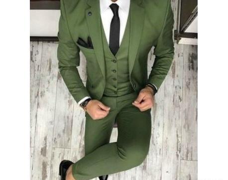 عکس کت شلوار مردانه سبز