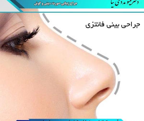 عکس بینی نیمه فانتزی مردانه