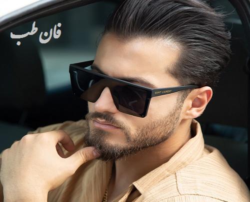 عکس عینک مردانه مشکی