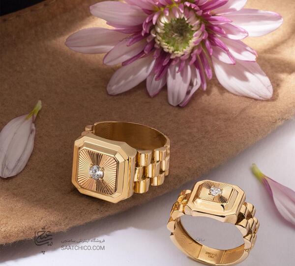 عکس انگشترهای طلای مردانه
