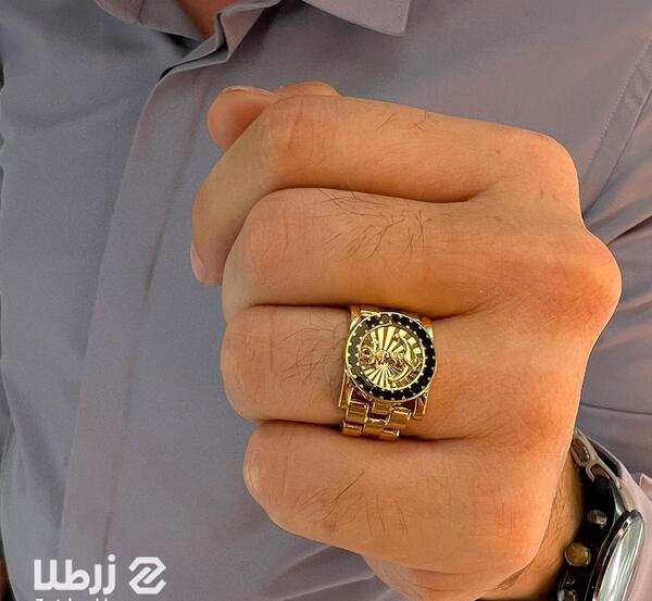 عکس انگشترهای طلای مردانه