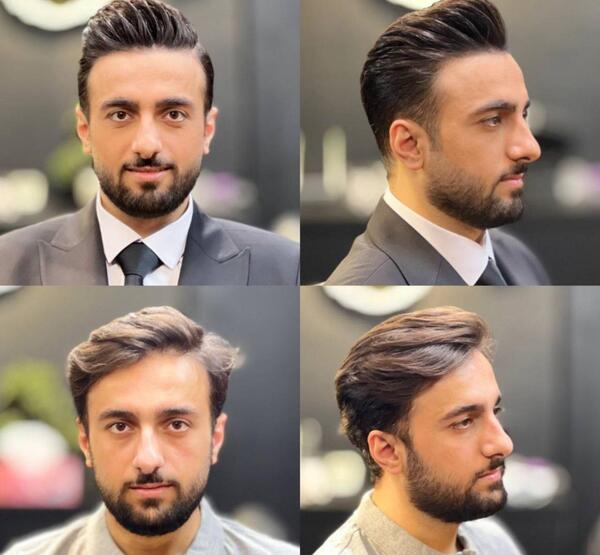 عکس گریم صورت مردانه