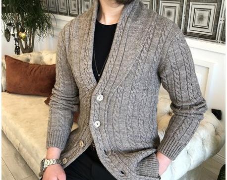 عکس ژاکت بافت مردانه