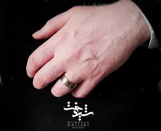 عکس حلقه مردانه بدل
