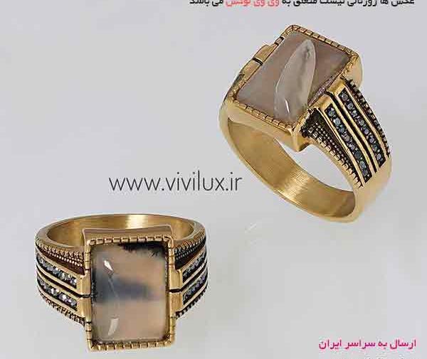 عکس حلقه مردانه بدل