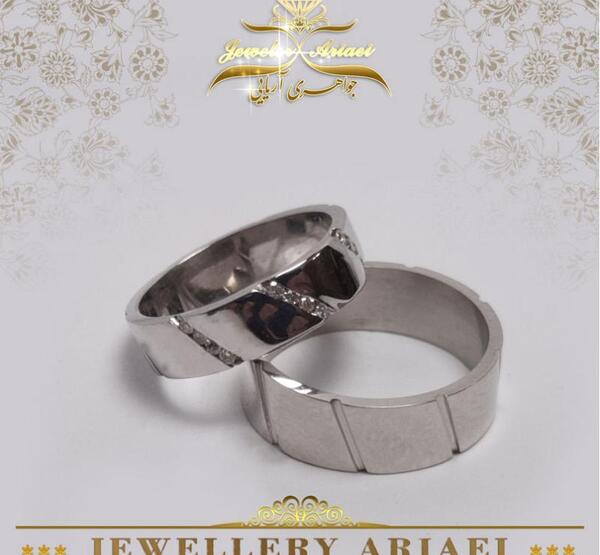 عکس حلقه پلاتین مردانه