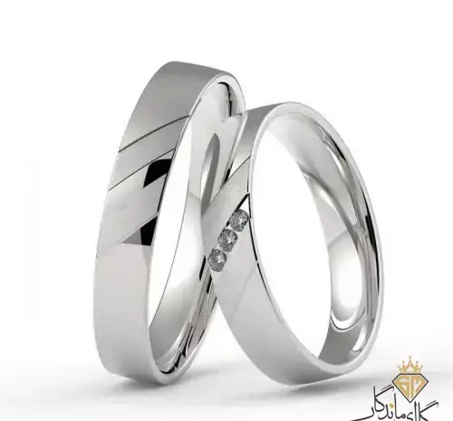 عکس حلقه پلاتین مردانه