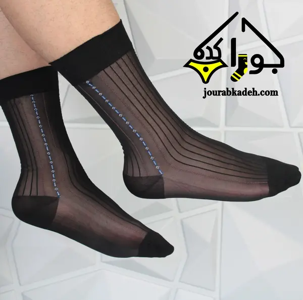 عکس جوراب مشکی مردانه