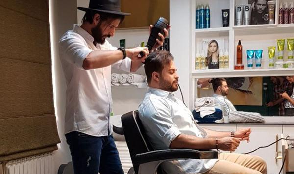 عکس آرایشگاه مردانه ایران