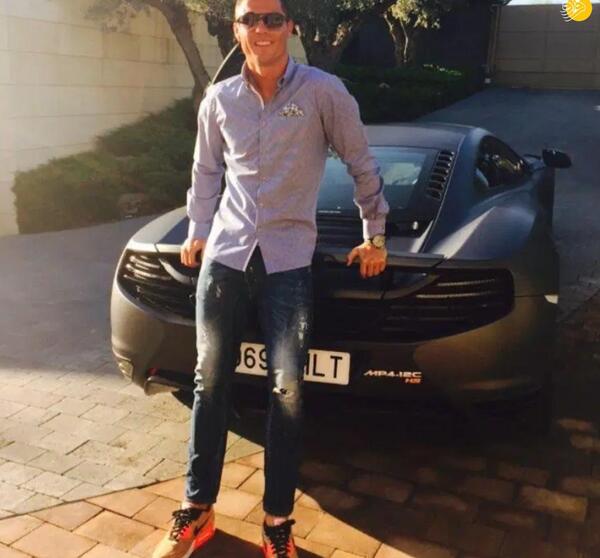 عکس ماشین واقعی رونالدو