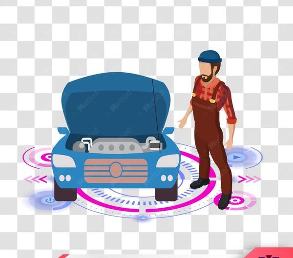 عکس ماشین کارتونی png