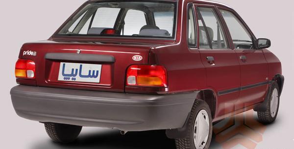 عکس از ماشین پراید صبا