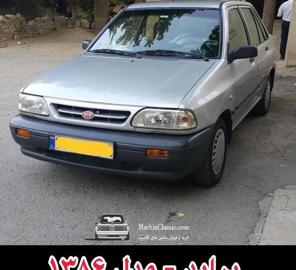 عکس از ماشین پراید صبا
