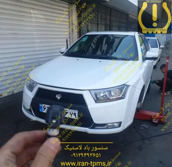 عکس ماشین دنا سفید