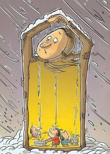 عکس مفهومی از مادر