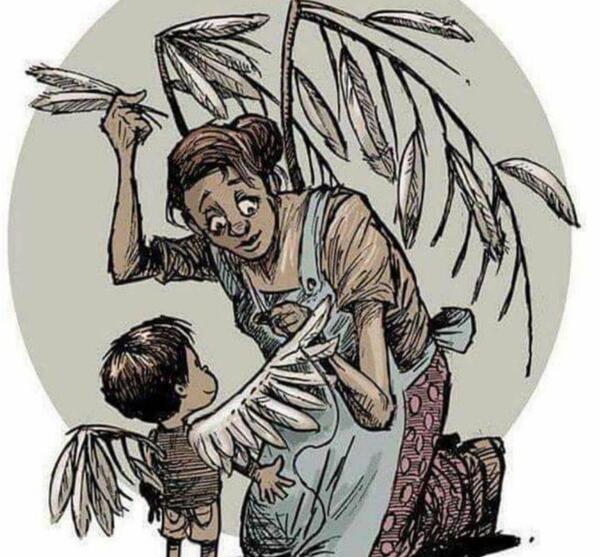 عکس مفهومی از مادر