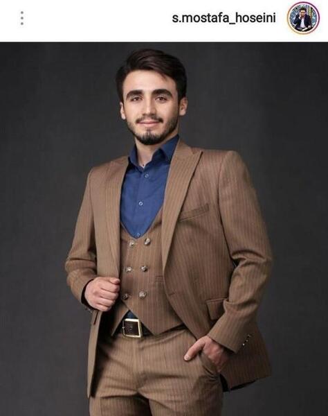 عکس مرد ایرانی با کت و شلوار