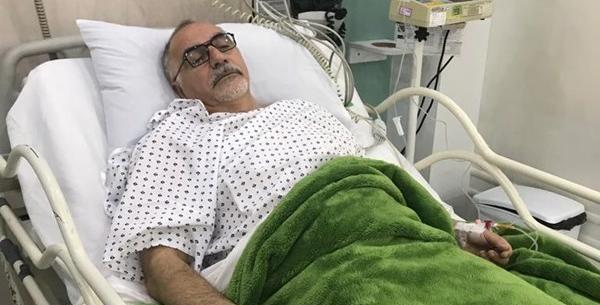 عکس مرد بیمارستان