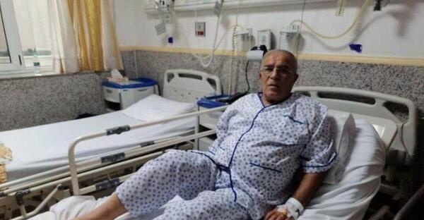 عکس مرد بیمارستانی