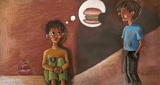 عکس مفهومی در مورد فقر